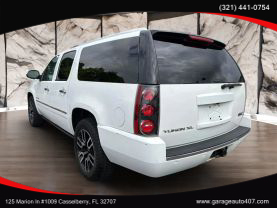 2013 GMC YUKON XL 1500 SUV V8, FLEX FUEL, 6.2 LITER DENALI SPORT UTILITY 4D