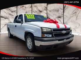 2007 CHEVROLET SILVERADO (CLASSIC) 1500 EXTENDED CAB PICKUP V8, 4.8 LITER WORK TRUCK PICKUP 4D 6 1/2 FT