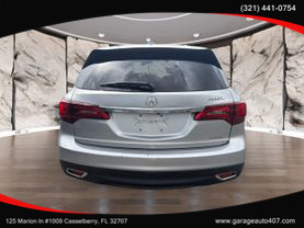 2015 ACURA MDX SUV V6, I-VTEC, 3.5 LITER SH-AWD SPORT UTILITY 4D