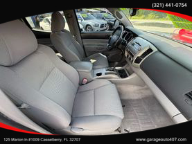 2011 TOYOTA TACOMA DOUBLE CAB PICKUP V6, 4.0 LITER PRERUNNER PICKUP 4D 5 FT