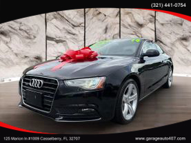 2014 AUDI A5 COUPE 4-CYL, TURBO, 2.0 LITER PREMIUM COUPE 2D