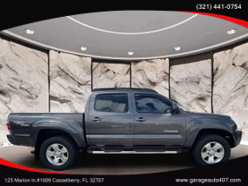2011 TOYOTA TACOMA DOUBLE CAB PICKUP V6, 4.0 LITER PRERUNNER PICKUP 4D 5 FT