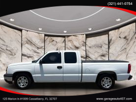 2007 CHEVROLET SILVERADO (CLASSIC) 1500 EXTENDED CAB PICKUP V8, 4.8 LITER WORK TRUCK PICKUP 4D 6 1/2 FT