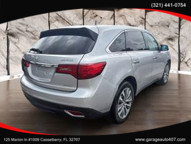 2015 ACURA MDX SUV V6, I-VTEC, 3.5 LITER SH-AWD SPORT UTILITY 4D