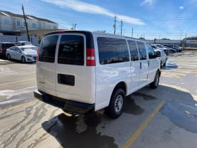 2017 CHEVROLET EXPRESS 2500 PASSENGER VAN V8, FLEX FUEL, 6.0 LITER LS VAN 3D at Motors On Wheels - used car dealership in Houston, Texas.