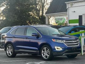 2015 FORD EDGE SUV 4-CYL ECOBOOST 2.0L TITANIUM SPORT UTILITY 4D
