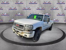 2003 GMC SIERRA 2500 HD EXTENDED CAB PICKUP V8, TURBO DIESEL, 6.6L SLE PICKUP 4D 6 1/2 FT