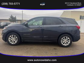 2019 CHEVROLET EQUINOX SUV 4-CYL, TURBO, 1.5 LITER LS SPORT UTILITY 4D