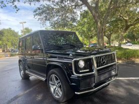 2014 MERCEDES-BENZ G-CLASS SUV V8, TWIN TURBO, 5.5 LITER G 63 AMG 4MATIC SPORT UTILITY 4D