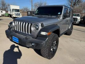 2018 JEEP WRANGLER UNLIMITED SUV 4-CYL, TURBO, 2.0 LITER ALL NEW SPORT SUV 4D