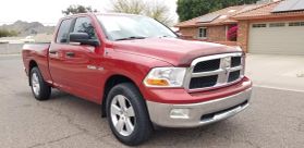 2009 DODGE RAM 1500 QUAD CAB PICKUP V8, HEMI, 5.7 LITER LARAMIE PICKUP 4D 6 1/4 FT at The One Autosales Inc in Phoenix , AZ 85022  33.60461470880989, -112.03641575767358