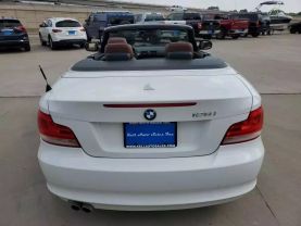 2013 BMW 1 SERIES CONVERTIBLE 6-CYL, 3.0 LITER 128I CONVERTIBLE 2D