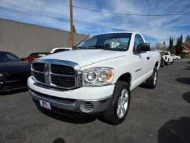 2007 DODGE RAM 1500 REGULAR CAB PICKUP V8, FLEX FUEL, 4.7 LITER ST PICKUP 2D 8 FT