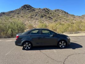 2017 CHEVROLET SONIC SEDAN 4-CYL, TURBO, 1.4 LITER PREMIER SEDAN 4D