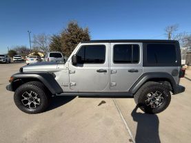 2018 JEEP WRANGLER UNLIMITED SUV 4-CYL, TURBO, 2.0 LITER ALL NEW SPORT SUV 4D