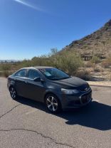 2017 CHEVROLET SONIC SEDAN 4-CYL, TURBO, 1.4 LITER PREMIER SEDAN 4D