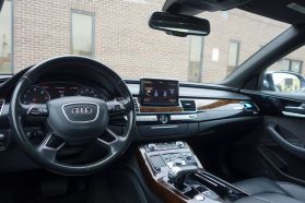 2015 AUDI A8 SEDAN V6, SUPERCHARGED, 3.0 LITER L 3.0T SEDAN 4D