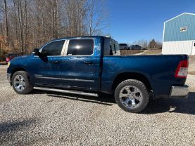 2021 RAM 1500 CREW CAB PICKUP V8, HEMI, 5.7 LITER LONE STAR PICKUP 4D 5 1/2 FT at T&T Repairables - used car dealership in Spencer, Indiana.