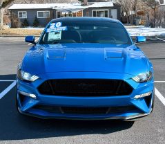 2020 FORD MUSTANG COUPE BLUE AUTOMATIC - Capital City Auto
