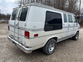 1989 CHEVROLET G20 VANS CARGO 5.7 WHEELCHAIR LIFT at T&T Repairables - used car dealership in Spencer, Indiana.