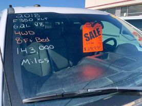 2018 FORD F350 SD SUPER CAB 8FT READING SERVICE BED TRUCK SERVICE/UTILITY TRUCKS V8,  6.2 LITER XLT  PICKUP 4D 8 FT - Eddies Auto Sales