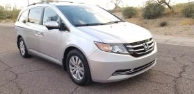 2014 HONDA ODYSSEY VAN V6, I-VTEC, 3.5 LITER EX-L MINIVAN 4D at The One Autosales Inc in Phoenix , AZ 85022  33.60461470880989, -112.03641575767358