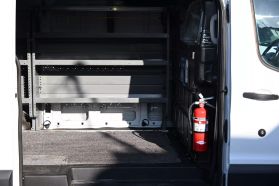 2017 FORD TRANSIT 250 VAN CARGO V6, FLEX FUEL, 3.7 LITER LOW ROOF W/SLIDING SIDE DOOR W/RWB VAN 3D