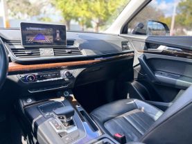 2018 AUDI Q5 SUV 4-CYL, TURBO, 2.0 LITER PREMIUM W/TECHNOLOGY VALUE PKG SPORT UTILITY 4D