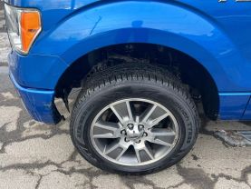 2014 FORD F150 SUPERCREW CAB PICKUP V8, FLEX FUEL, 5.0 LITER STX PICKUP 4D 5 1/2 FT
