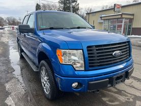 2014 FORD F150 SUPERCREW CAB PICKUP V8, FLEX FUEL, 5.0 LITER STX PICKUP 4D 5 1/2 FT