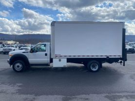 2015 FORD F550 SUPER DUTY REGULAR CAB 16FT BOX TRUCK W1600LB LIFTGATE BOX TRUCKS V10, 6.8 LITER 165" W.B. 2D - Eddies Auto Sales