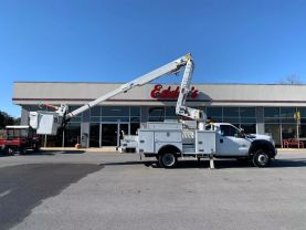 2016 FORD F550 SUPER DUTY 45FT BUCKET TRUCK  ALTEC AT40M BUCKET TRUCKS V8, TURBO DIESEL, 6.7 LITER XL 165" W.B. 2D - Eddies Auto Sales