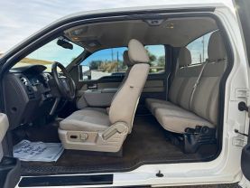 2010 FORD F150 SUPER CAB PICKUP V8, FLEX FUEL, 5.4 LITER XL PICKUP 4D 8 FT
