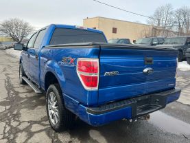 2014 FORD F150 SUPERCREW CAB PICKUP V8, FLEX FUEL, 5.0 LITER STX PICKUP 4D 5 1/2 FT