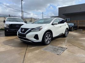 2019 NISSAN MURANO SUV V6, 3.5 LITER S SPORT UTILITY 4D at Motors On Wheels - used car dealership in Houston, Texas.