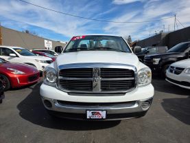 2007 DODGE RAM 1500 REGULAR CAB PICKUP V8, FLEX FUEL, 4.7 LITER ST PICKUP 2D 8 FT
