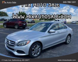 2015 MERCEDES-BENZ C-CLASS SEDAN 4-CYL, TURBO, 2.0 LITER C 300 4MATIC SEDAN 4D