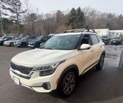 2022 KIA SELTOS SUV 4-CYL, TURBO, 1.6 LITER SX SPORT UTILITY 4D - Gesner Auto Inc in Taunton, MA, 41.88613, -71.14527