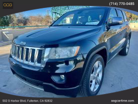 2012 JEEP GRAND CHEROKEE SUV V6, FLEX FUEL, 3.6 LITER OVERLAND SPORT UTILITY 4D - Alliance Auto Group
