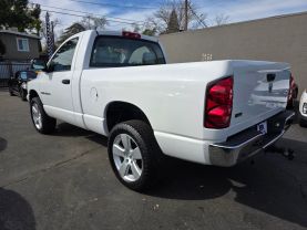 2007 DODGE RAM 1500 REGULAR CAB PICKUP V8, FLEX FUEL, 4.7 LITER ST PICKUP 2D 8 FT