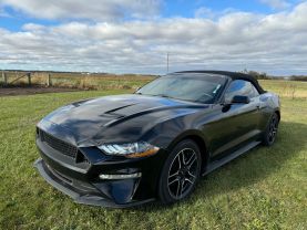 2018 FORD MUSTANG CONVERTIBLE 4-CYL, ECOBOOST, 2.3T ECOBOOST PREMIUM CONVERTIBLE 2D