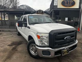 2015 FORD F250 SUPER DUTY CREW CAB PICKUP V8, FLEX FUEL, 6.2 LITER XL PICKUP 4D 8 FT