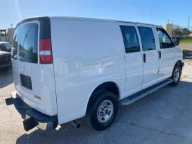 2020 GMC SAVANA 2500 CARGO CARGO V8, FLEX FUEL, 6.0 LITER REGULAR VAN 3D
