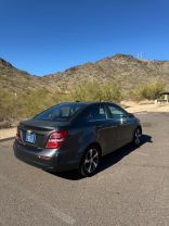 2017 CHEVROLET SONIC SEDAN 4-CYL, TURBO, 1.4 LITER PREMIER SEDAN 4D