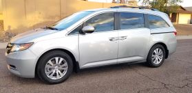 2014 HONDA ODYSSEY VAN V6, I-VTEC, 3.5 LITER EX-L MINIVAN 4D at The One Autosales Inc in Phoenix , AZ 85022  33.60461470880989, -112.03641575767358