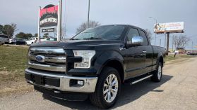 2015 FORD F150 SUPER CAB PICKUP V8, FLEX FUEL, 5.0 LITER XL PICKUP 4D 8 FT-Empire Motors INC