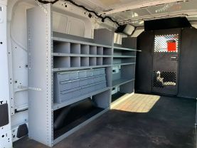 2015 FORD TRANSIT 150 CARGO VAN LOW ROOF 130" WB CARGO VANS V6, FLEX FUEL, 3.7 LITER LOW ROOF W/SLIDING SIDE DOOR W/RWB VAN 3D - Eddies Auto Sales