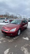 2006 HONDA ACCORD SEDAN V6, VTEC, 3.0 LITER EX-L SEDAN 4D
