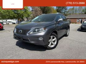 2013 LEXUS RX SUV V6, 3.5 LITER RX 350 SPORT UTILITY 4D