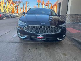 2019 FORD FUSION SEDAN 4-CYL, ECOBOOST, TURBO, 2.0 LITER TITANIUM SEDAN 4D